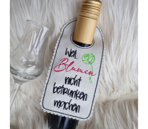 ADVENTSKALENDER 3. Dezember - Stickdatei - ITH Flaschenanhänger Vol. 4